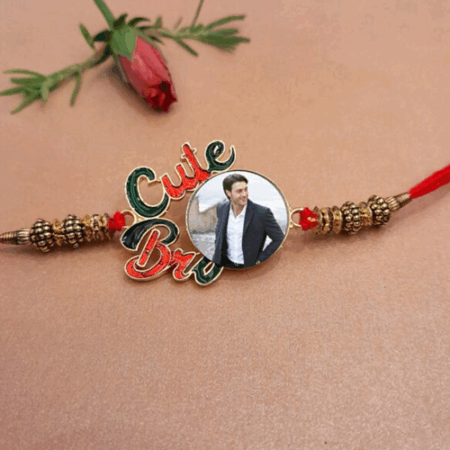 Swag Wala Bro Personalized Photo Rakhi For Brother
