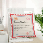 Personalized Letter Of Love Cushion
