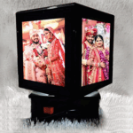 LED Rotating Cube with Photos