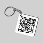 Personalized QR Code Keychain